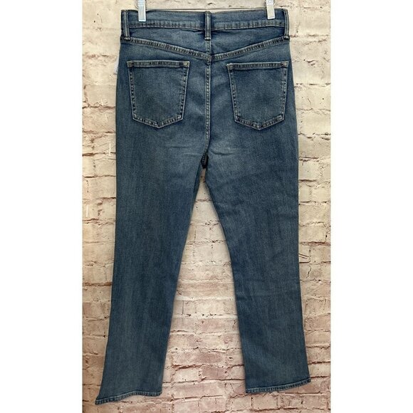 Old Navy Jeans Boys 18 Boot Cut Built in Flex Blue Denim NEW Adjustable Waist - Picture 2 of 6